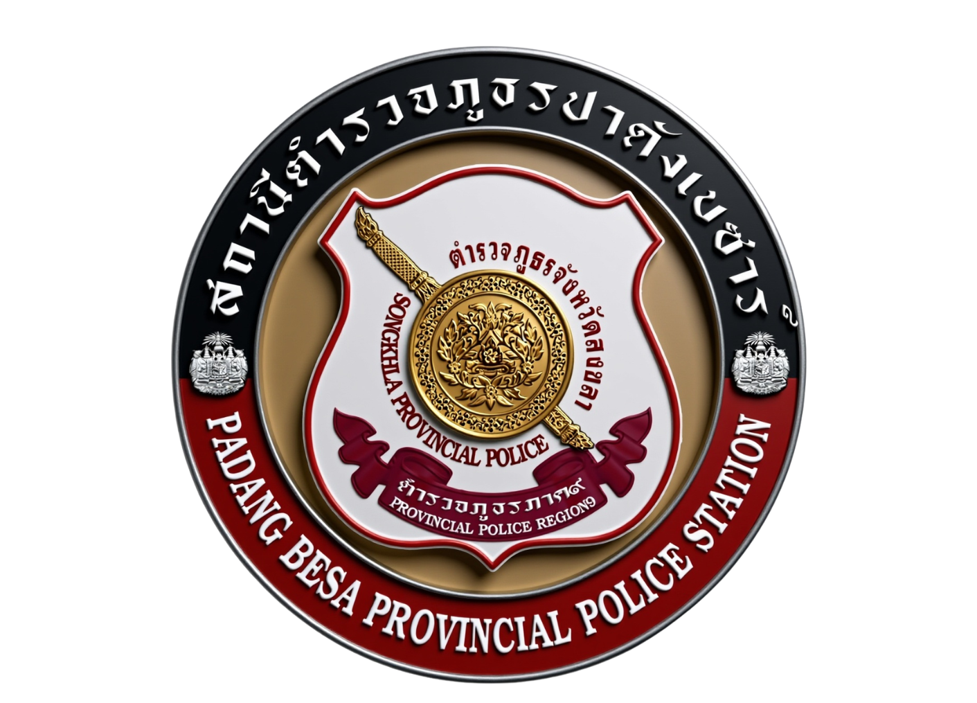 สถานีตำรวจภูธรปาดังเบซาร์ logo
